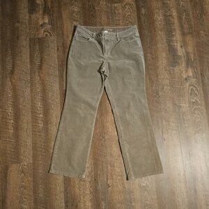 Women's Khaki Corduroy Pants
